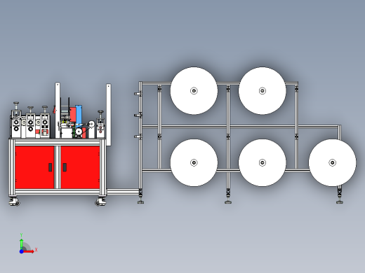 KN95内鼻梁打片机前视缩略图
