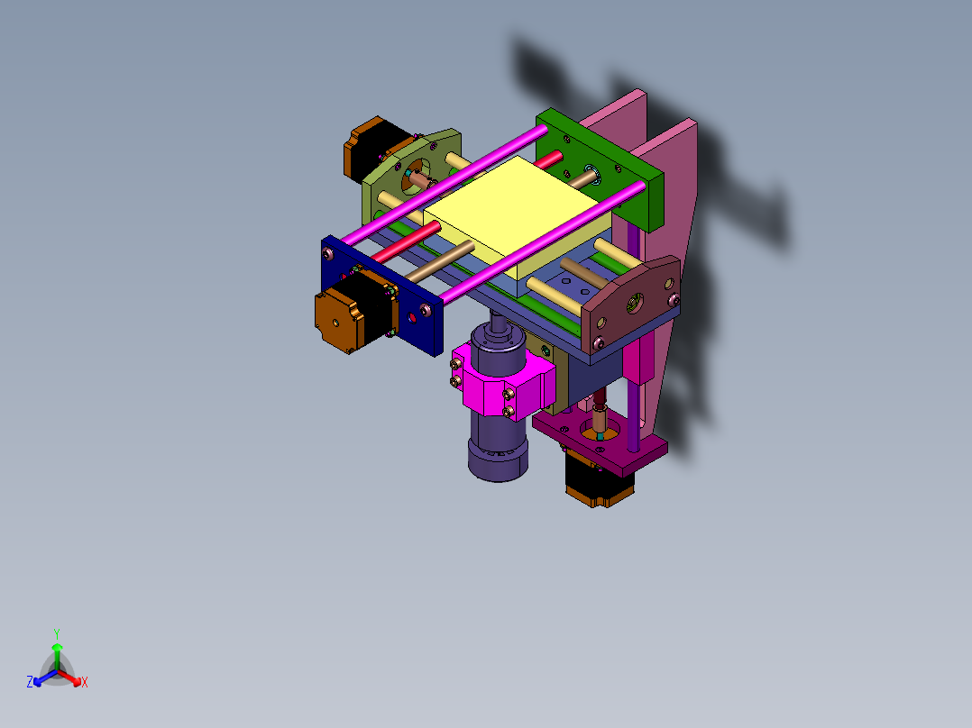 小型全金属刀具浮雕切割刻字机