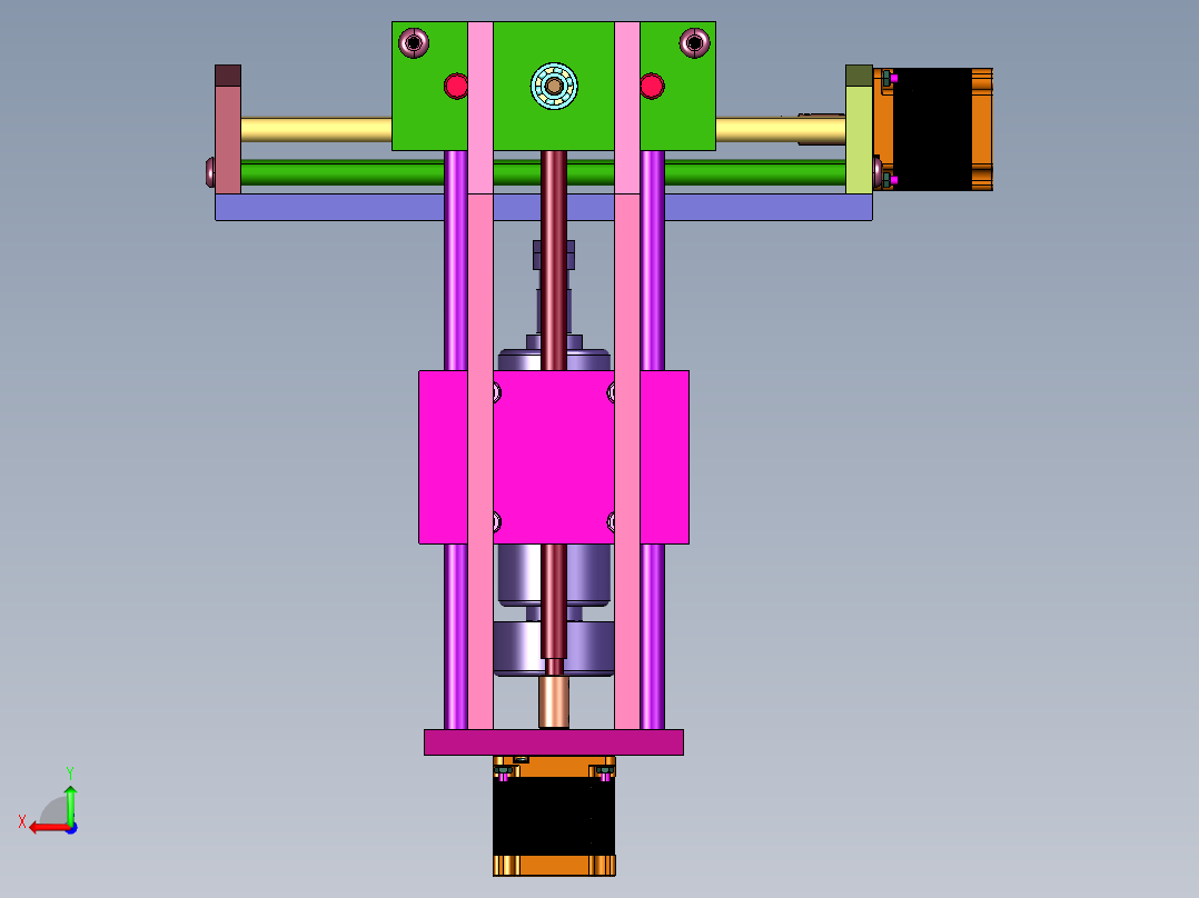 小型全金属刀具浮雕切割刻字机后视图