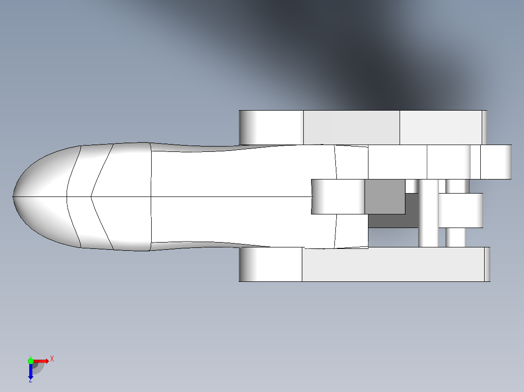 仿生机械手 (32)俯视图