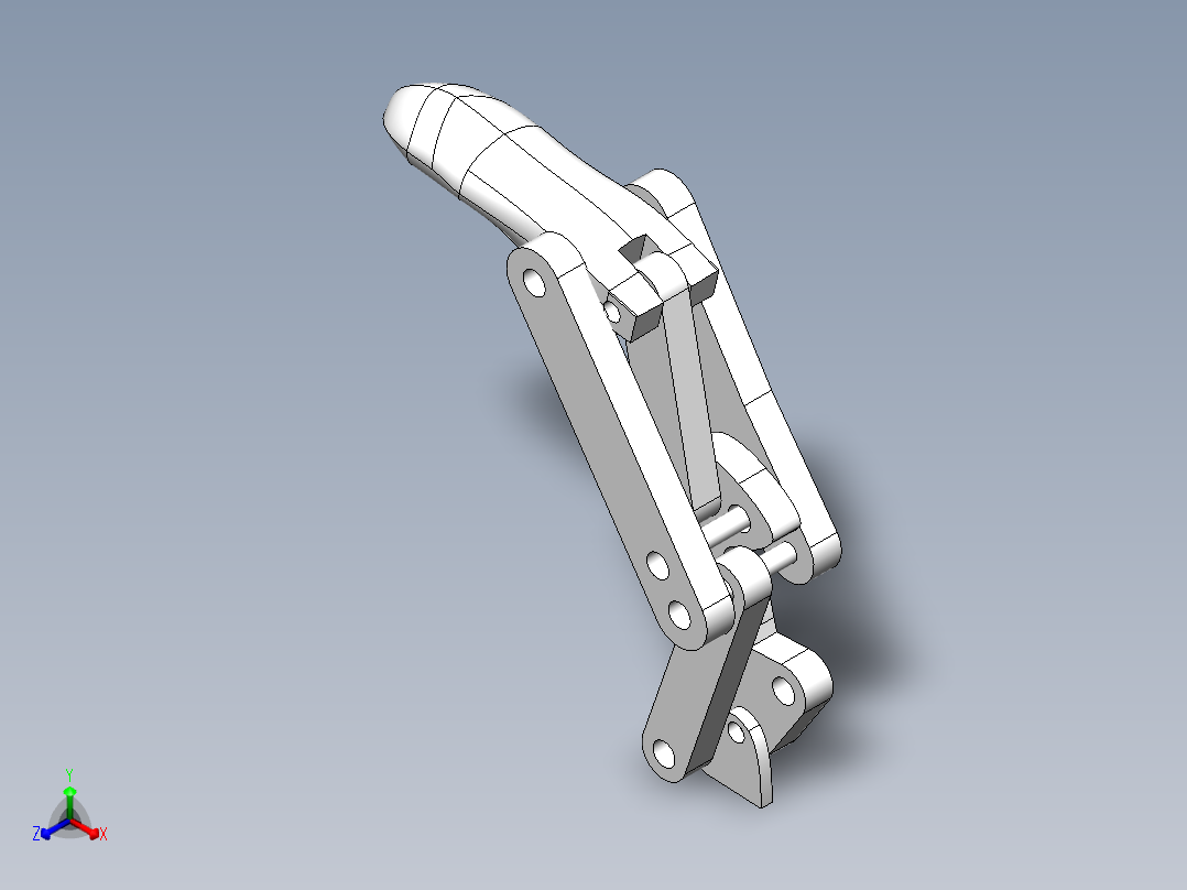 仿生机械手 (32)正等轴测图