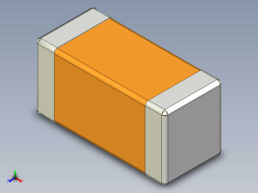 元器件3D封装C0402_04521