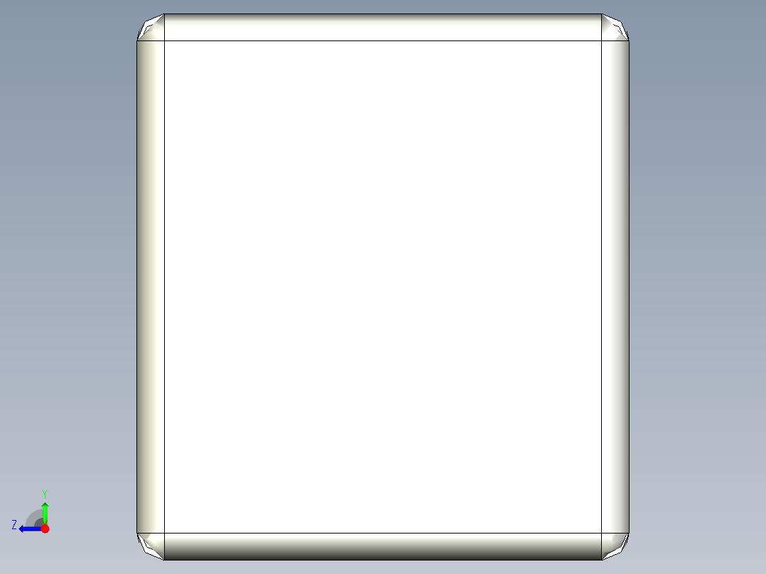 元器件3D封装C0402_04521右视图