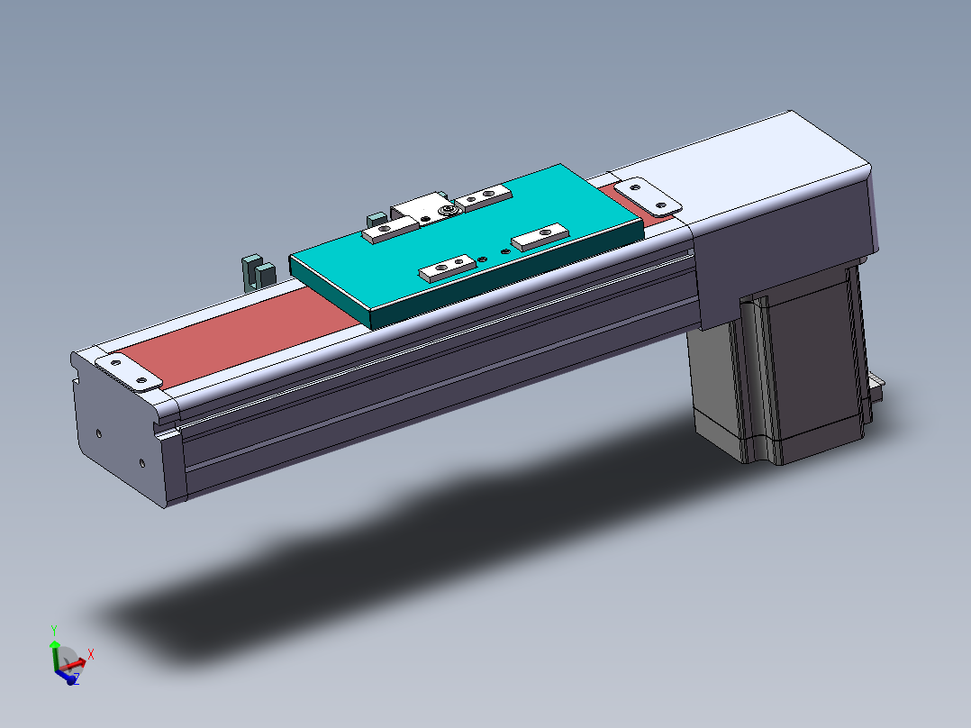 MTB同步带半封闭MTB6-BM-57主视图
