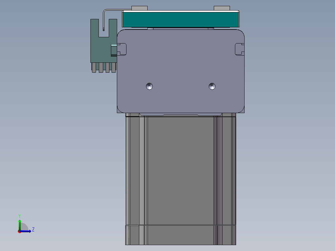 MTB同步带半封闭MTB6-BM-57左视图