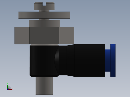 Ø4 x M5 - CONTROLE DE FLUXO 90° BANJO (C0K510405)前视缩略图