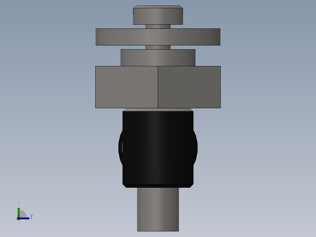 Ø4 x M5 - CONTROLE DE FLUXO 90° BANJO (C0K510405)左视图