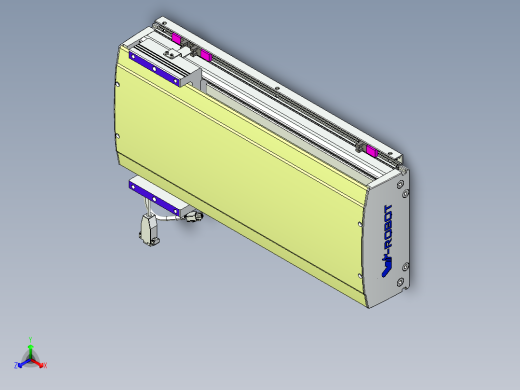 威洛博VL系列3d模型模组VL22H1Y-S350正等轴测缩略图