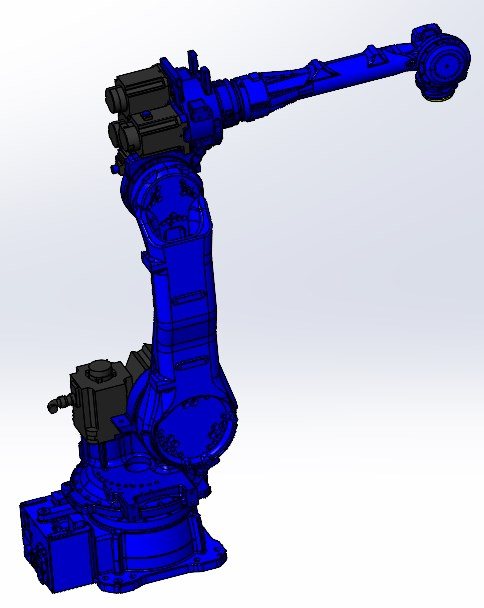YASKAWA MPL80II六轴工业机器人三维模型资料缩略图