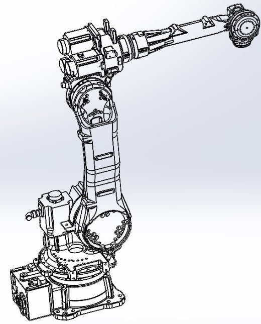 YASKAWA MPL80II六轴工业机器人三维模型资料缩略图