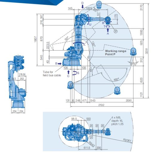 YASKAWA MPL80II六轴工业机器人三维模型资料缩略图