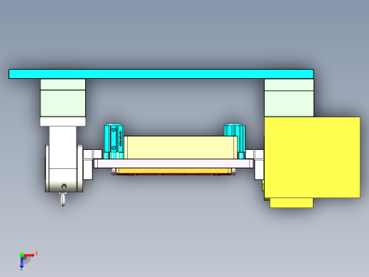 ZAZ00-A-笔记本CNC工装夹具三维模型CNC6-1117俯视缩略图