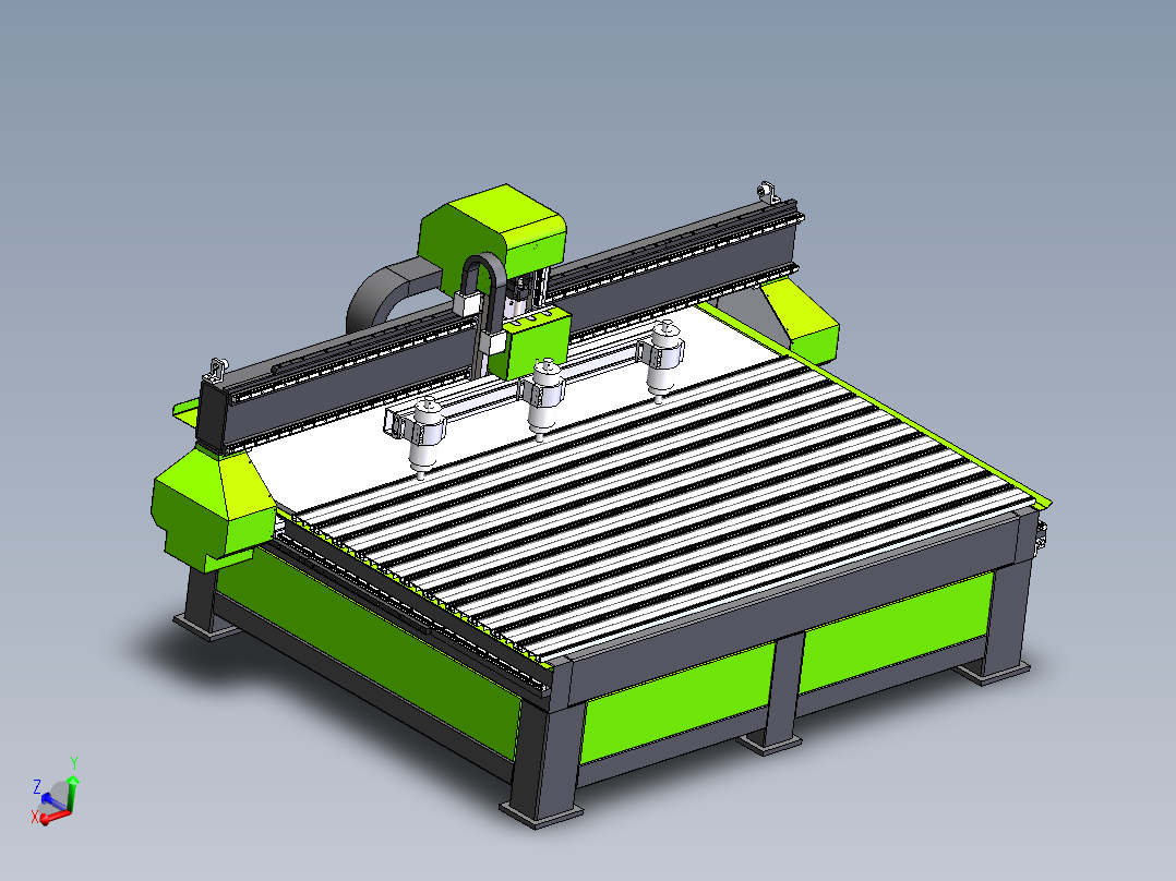 2513多头雕刻机sw18可编辑