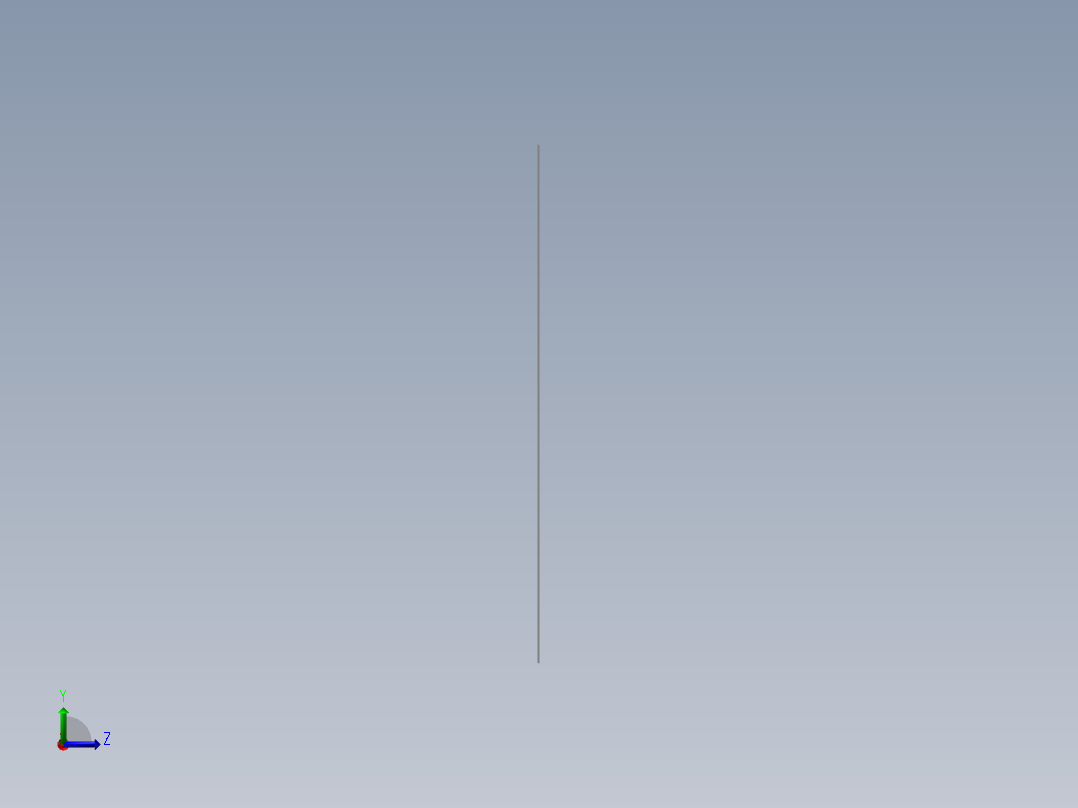 四轮移动式液压升降台3D及图纸左视图