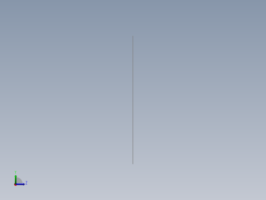 四轮移动式液压升降台3D及图纸左视缩略图