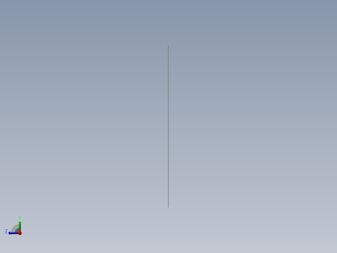 四轮移动式液压升降台3D及图纸右视图