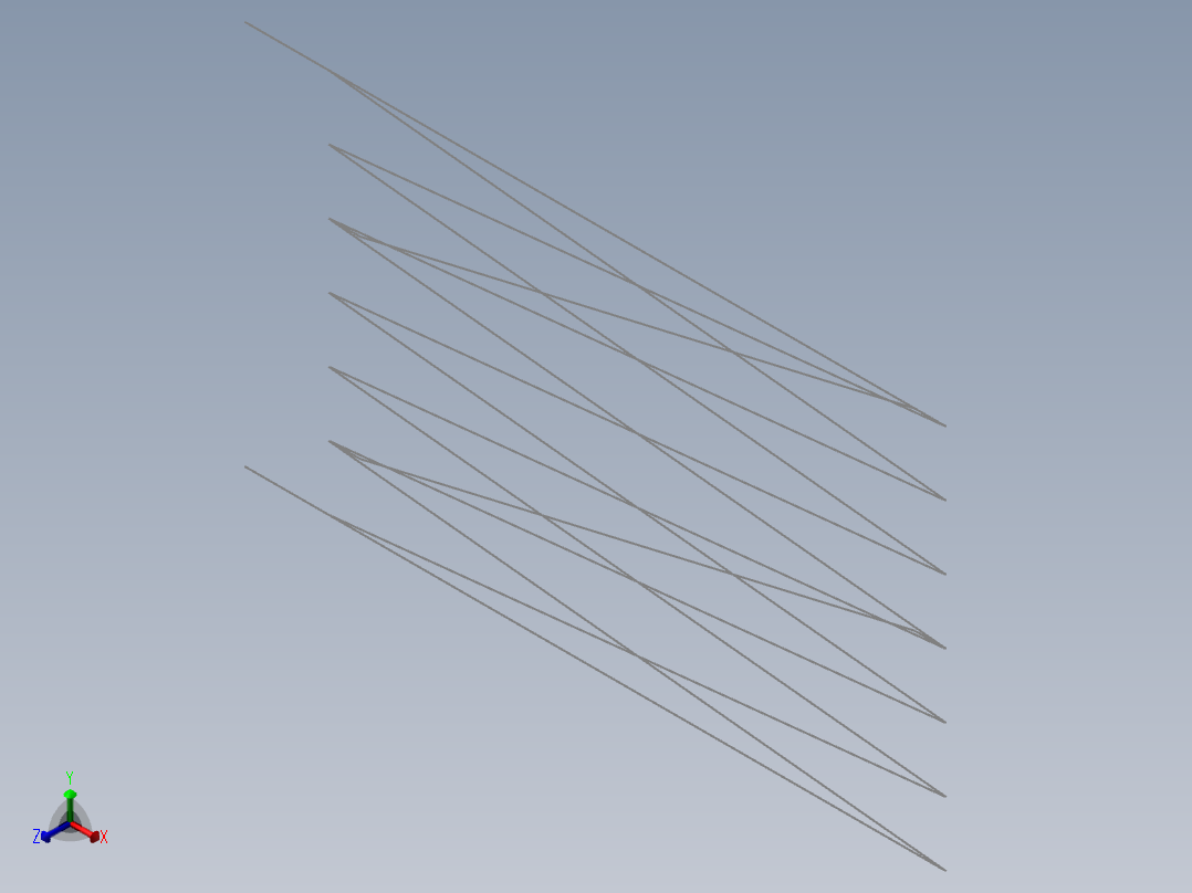 四轮移动式液压升降台3D及图纸正等轴测图