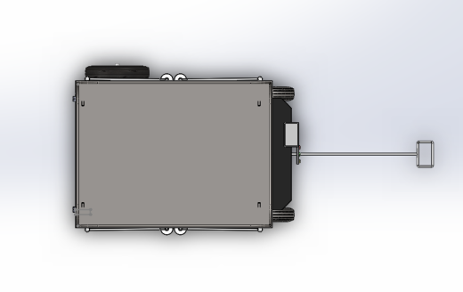 四轮移动式液压升降台3D及图纸缩略图