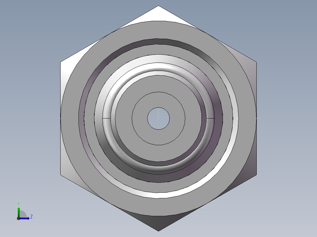 直通变径接头、2D-14-18左视图