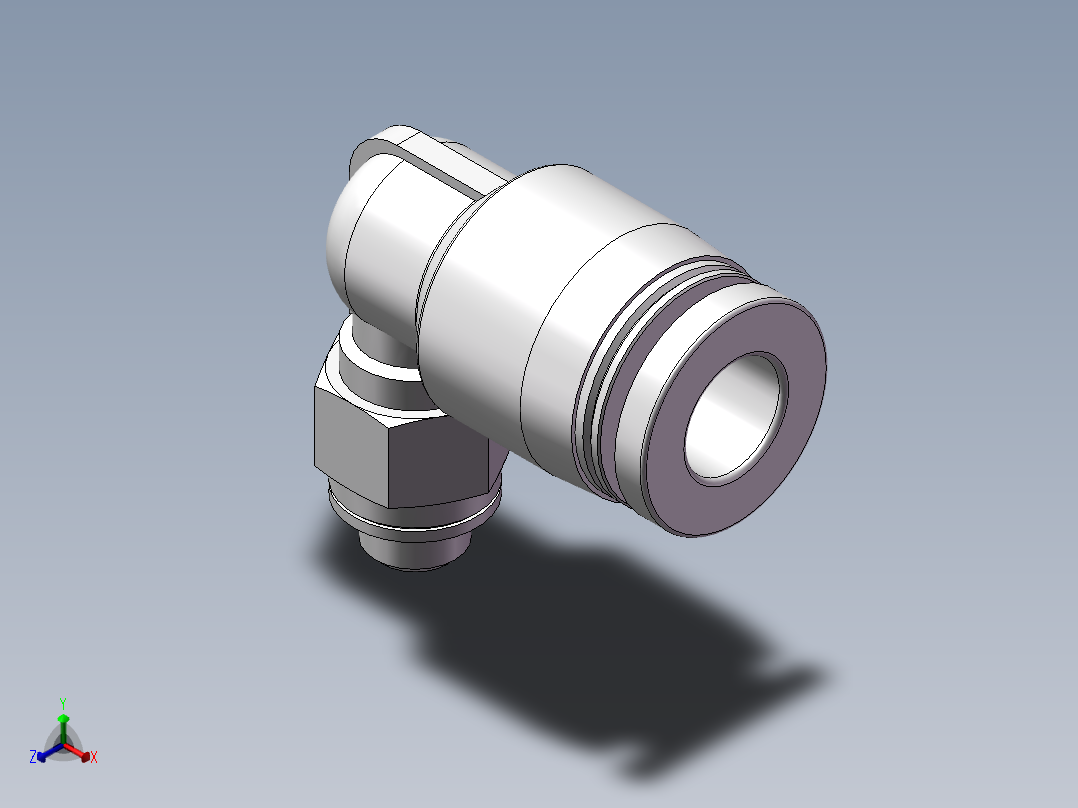 DK-气嘴-PL6M5正等轴测图