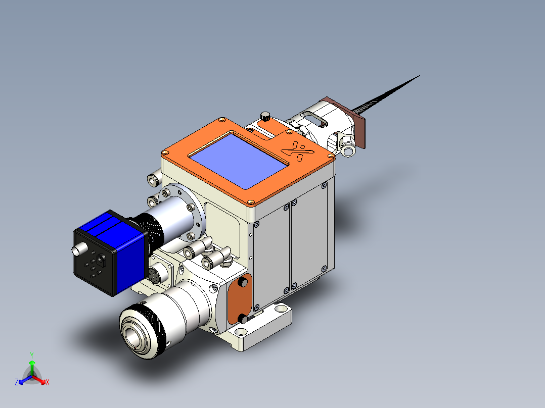 机械手激光焊接头