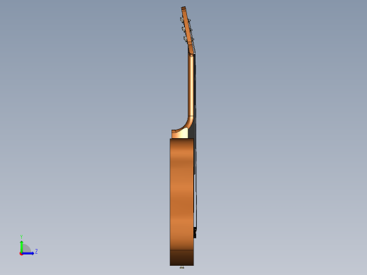 民谣吉他左视缩略图