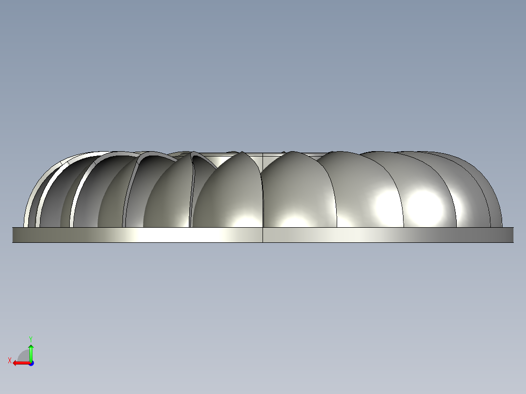 涡轮（脉冲涡轮）后视图