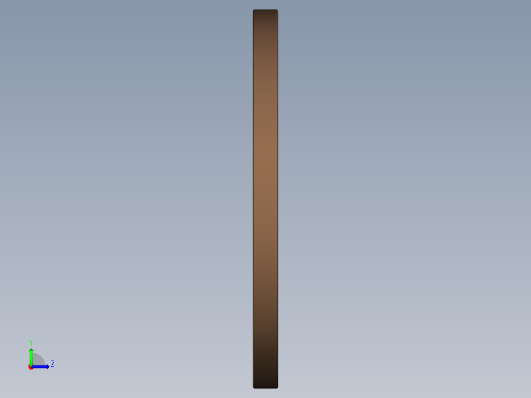 机用蓄能环左视图