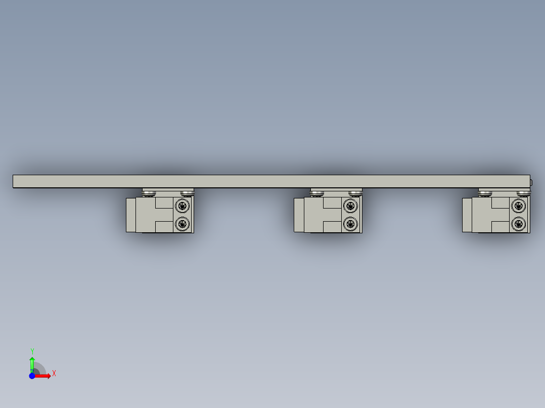 5-KK60-200光电开关前视图