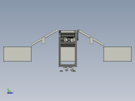 分拣皮带线组件B左视缩略图