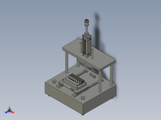 散热片组装治具-1