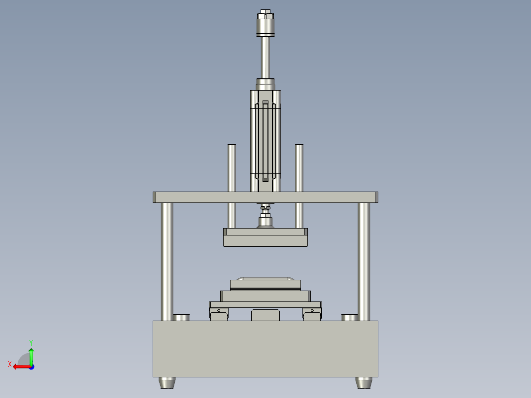 散热片组装治具-1后视图