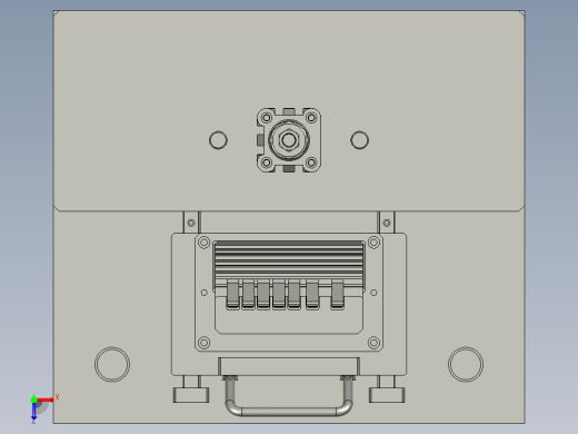 散热片组装治具-1俯视缩略图