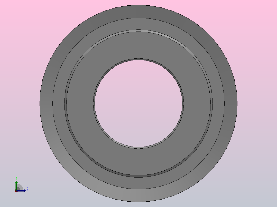 圆孔标准型圆弧形齿同步带轮2GT型_S2GTHC-50-9-dc16-A左视图