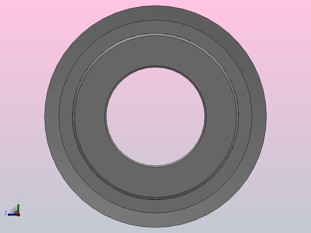 圆孔标准型圆弧形齿同步带轮2GT型_S2GTHC-50-9-dc16-A右视图