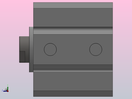 SDA超薄气缸系列SDA 100×50右视缩略图
