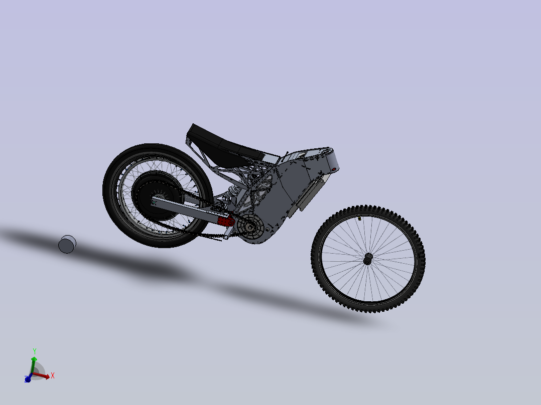 电动自行车 SW19主视图