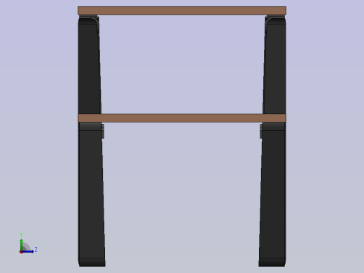 A0004790-现代户外野餐桌和长椅套装左视缩略图