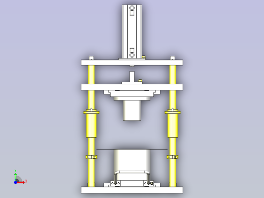 一种冲压成型机3D前视缩略图