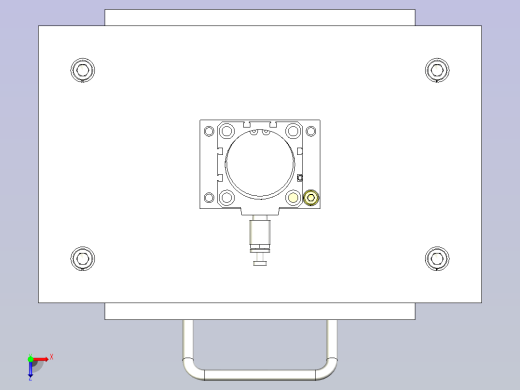 一种冲压成型机3D俯视缩略图