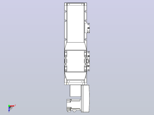 机器人皮带驱动直线轴TPA-GCB-120-P70-L150-QR-M20-N3俯视缩略图