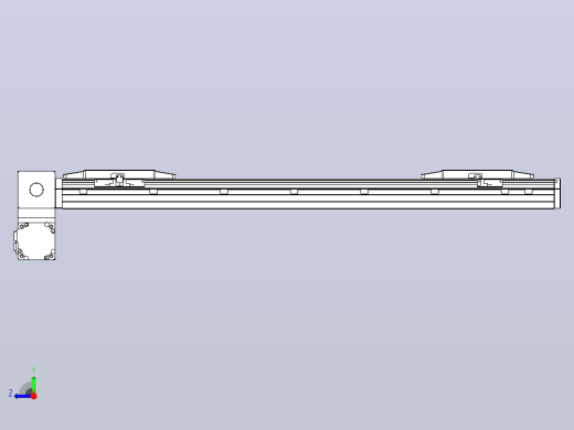 皮带直线轴双滑块型TPA-GCBS-150-P80-L250-LP-M75-N3右视缩略图