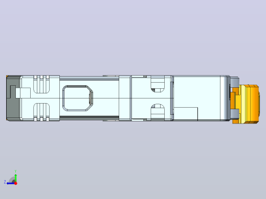 NB8-40J 1P小型断路器三维模型202307右视缩略图