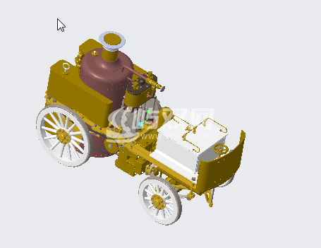 蒸汽消防玩具车