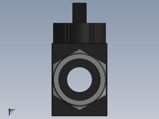 HVSF 由螺纹端流向插管端型_HVSF 04-10(B)前视缩略图