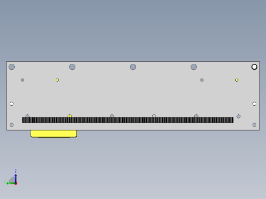 齿条&齿轮搬运装置左视缩略图