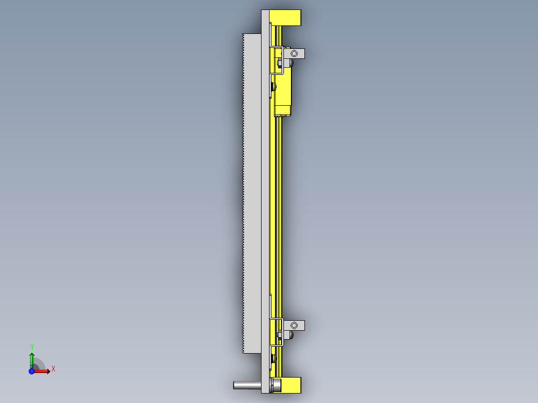 齿条&齿轮搬运装置俯视图