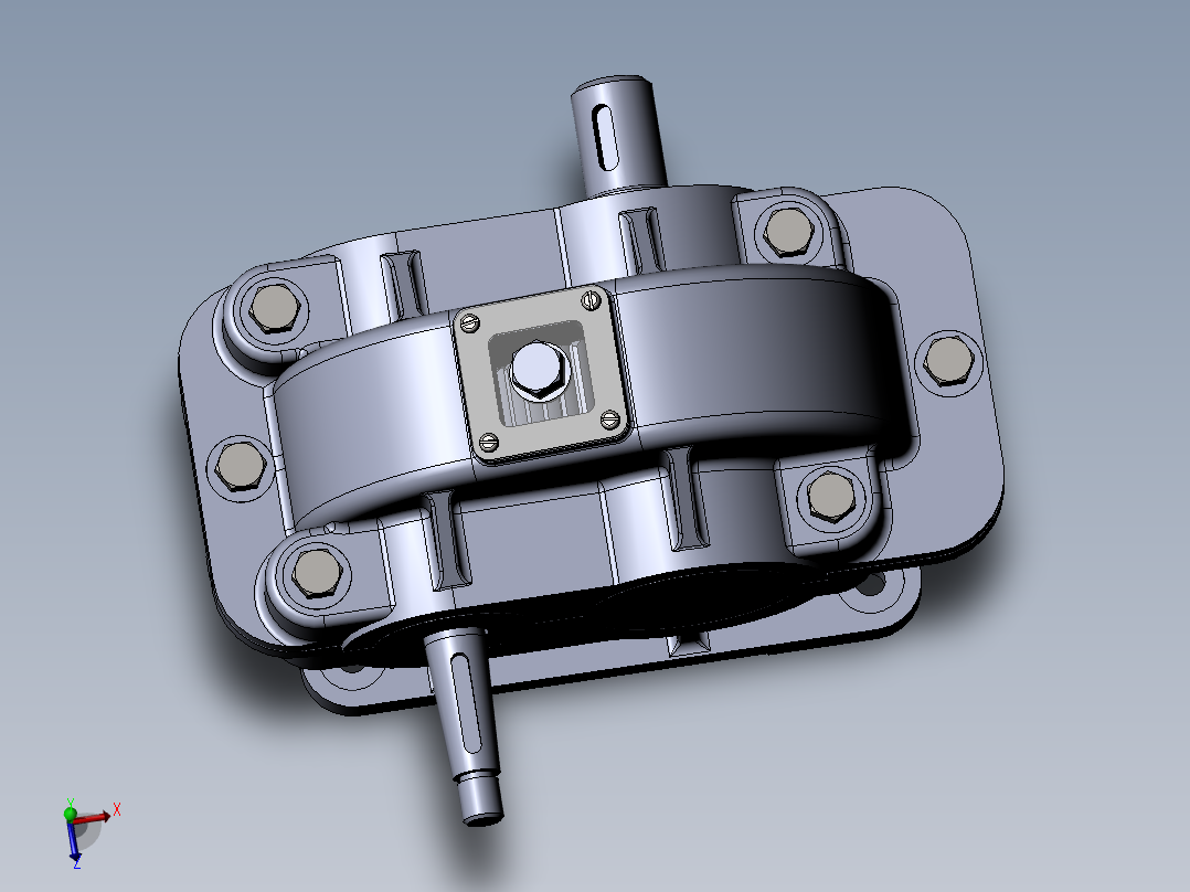 一级减速器设计--根据教程建模