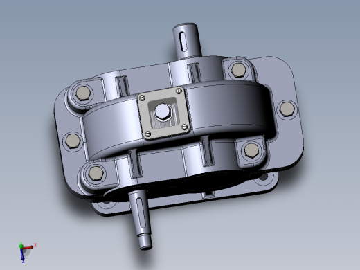一级减速器设计--根据教程建模