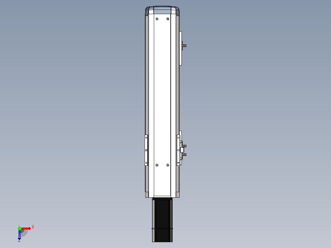 Toyo东佑达直线模组-ETH12-300-BC-200W+煞車俯视图